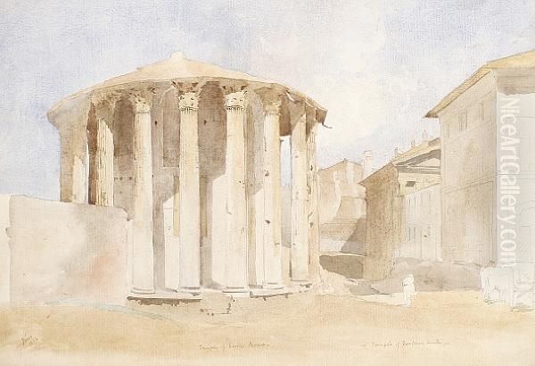 The Temple Of Vesta, Rome - view 1