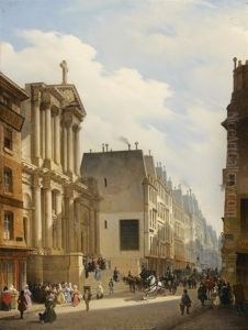 L'eglise Saint Roch A Paris by Carlo Gilio