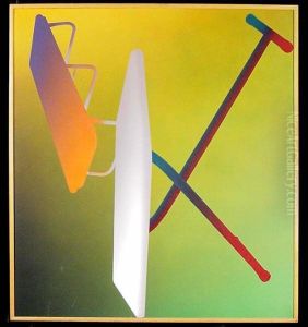 Ironing Board Still Life by Charles Gill