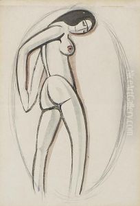 Turning Nude by Eric Gill