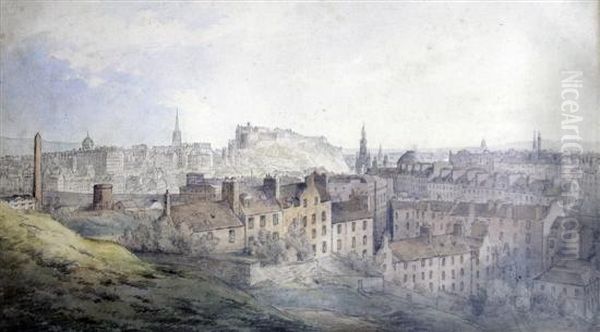 Edinburgh From Carlton Hill - view 1