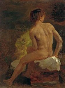 Knabenakt by Christian Friedrich Gille