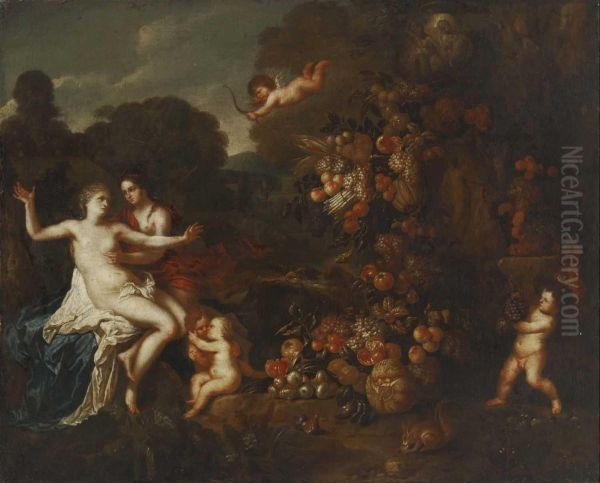 Jupiter Nahert Sich Callisto In Gestalt Der Diana - view 1
