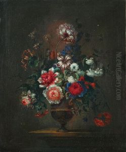 Blumenstillleben by Charles Gilles Dutillieu