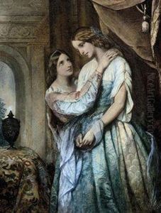 Rosalind And Celia: 'but Is This All For Your Father?' by Margaret Gillies