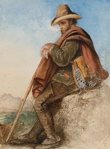A Traveller Resting - view 1