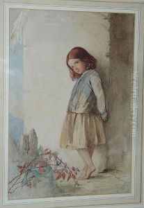 A Young Girl Of Arran by Margaret Gillies
