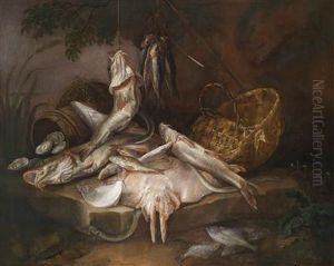 Still Life With Fish by Jakob Gillig