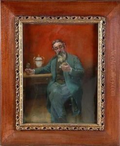 portrait De Jean Aliberi, Antiquaire