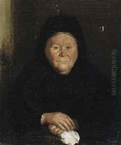 Portrait Of A Woman In Black