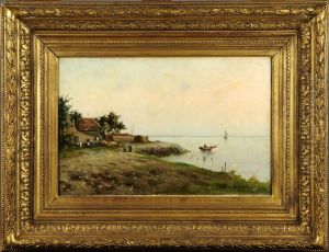 Paysage Fluvial by Victor Olivier Gilsoul