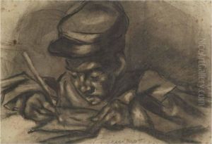 Nino Estudiando by Francisco Arasa