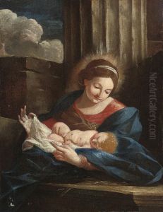 The Madonna And Child by Ludovico Gimignani