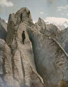 Seracs Du Glacier Des Bossons Superieurs, Aout 1911