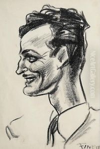 Volto D'uomo by Gino De Finetti