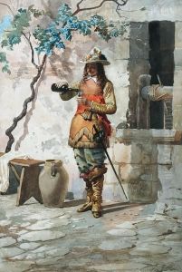 Thecavalier by Belisario Gioja
