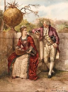 The Elegant Musicians by Camillo Gioja