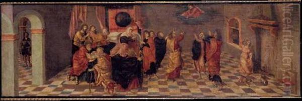 L'apparizione Di Cristo Alla Vergine E Agli Apostoli - view 1