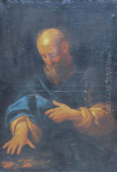 Saint Holding Hand Over Fire - view 1