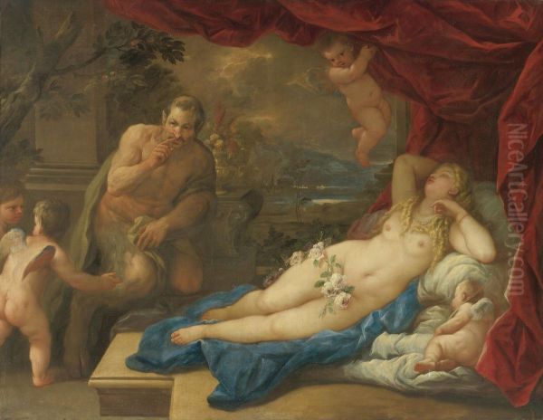 Jupiter And Antiope - view 1