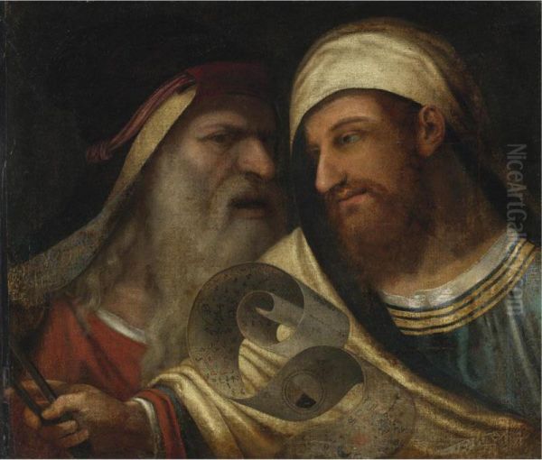 Two Philosophers - view 1
