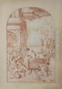 San Benedetto Scaccia Il Demonio Dal Sasso