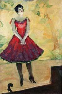 La Chanteuse Paris by Leon Giran-Max