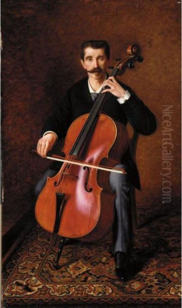 Portrait Of A Cellist - view 1