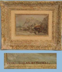 Studium An Der Ecole Royale Und Beaux-arts In Paris by Edouard-Henri Girardet