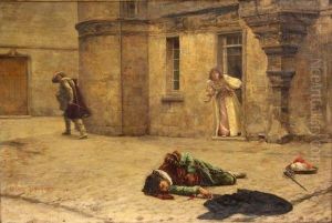 Le Duel by Jules Girardet