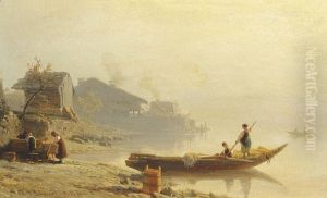 Unloading The Catch by Karl Girardet