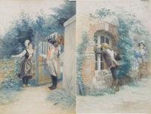 A Pair Of Lithographs