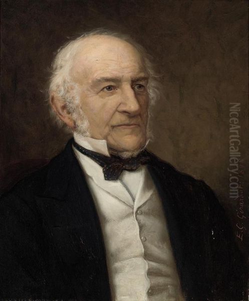 Portrait Of William Ewart Gladstone (1809-1898) - view 1