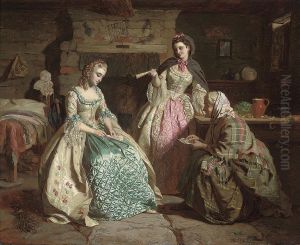 The Fortune Teller by Ernest Gustave Girardot