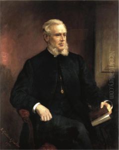 Portrait Of A Gentleman by Ernest Gustave Girardot