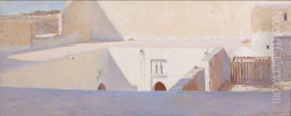 Terrasses A Tanger by Louis-Auguste Girardot
