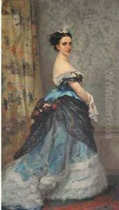 Huile Sur Panneau (petites Lacunes) by Emile Giraud