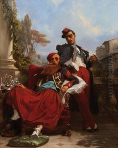 Les Convalescents by Eugene Pierre Francois Giraud
