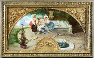 Im Schlosspark by Eugene Pierre Francois Giraud