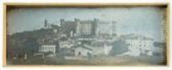 Bracciano. 1842. Ville Et Chateau - view 1