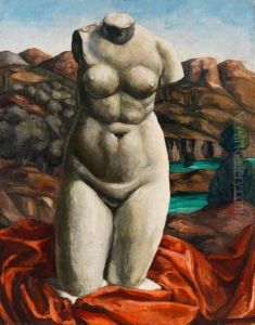 Odalisque. by Pierre Paul Girieud