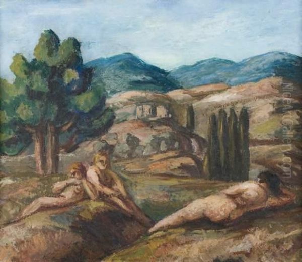 Nus Dans Un Paysage - view 1