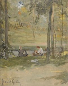 Pique-nique Sous Les Arbres by David Eugene Girin