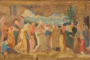 Esquisse Pour Une Scene De Theatre