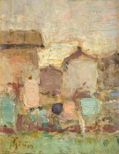 Les Maisons by David Eugene Girin