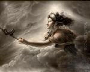 Figure D'ossian : La Victoire by Anne-Louis Girodet de Roucy-Triosson