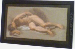 Etude De Nu by Anne-Louis Girodet de Roucy-Triosson