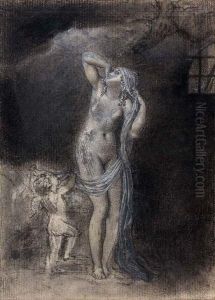 Danae by Anne-Louis Girodet de Roucy-Triosson