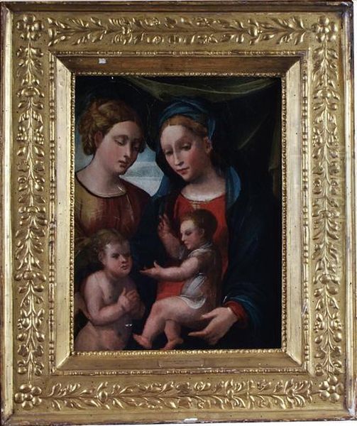 The Madonna And Child With St Elizabeth And John Thebaptist - view 1
