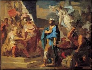 L'historien Juif Flavius Josephe Delivre A Rome De Ses Fers